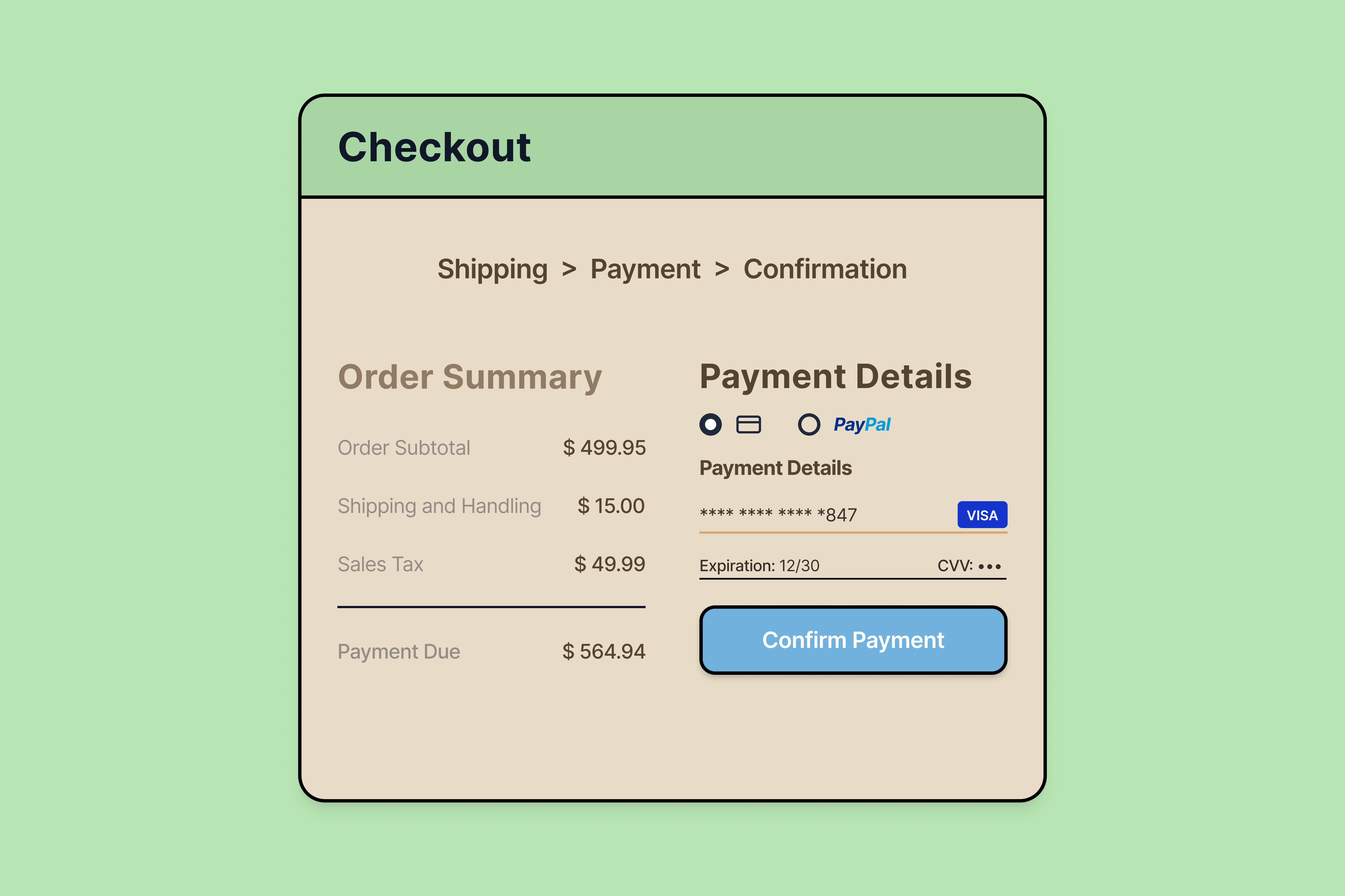 Shop and pay as you normally do